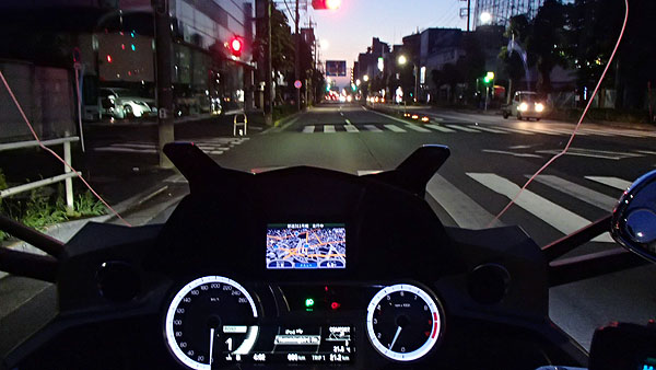 K1600GTL Exclusiveのインパネ